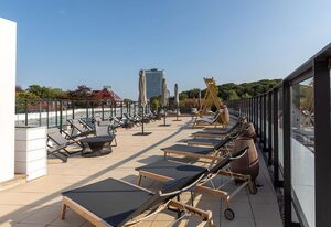 Godewindpark Travemünde – Modernes Apartment in Ostseenähe mit sonniger Loggia, Badewanne und Gäste-WC