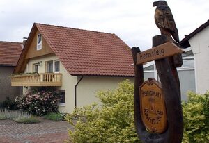Pension "AM RENNSTEIG" – FW mit komb. Wohn-/Schlafraum, Wohnk...