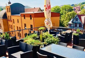 Hostel &amp; Pension Alte Brauerei – 4-Bettzimmer mit Etagenbetten (20 qm)