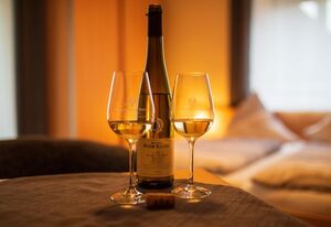 Weingut Peter Barzen – Appartement/Fewo, Dusche und Badewanne, 2 Schlafrä