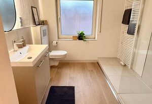 Ferienwohnung Talblick – Appartement/Fewo, Dusche und Bad, WC, 3 Schlafräume