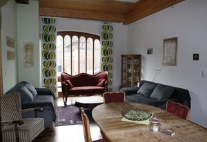 Pilger- und Wanderherberge Altes Forstamt – Ein Bett im Mehrbettzimmer der Herberge