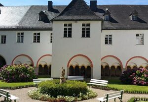 Gästehaus der Abtei Sayn – Einzelzimmer, Dusche, WC, 1 Schlafraum