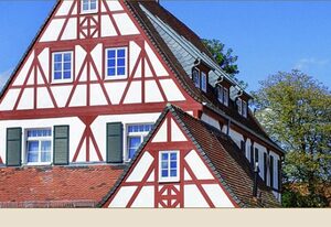 Landhotel Altes Wasserwerk GbR – Doppelzimmer Du/WC m. Dachschräge