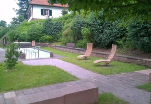 Haus Am Park – Ferienhaus, Dusche und Bad, WC, 3 Schlafräume