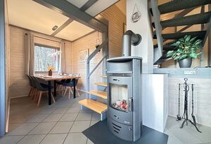 Natur pur mit Seeblick - Ferienhaus Helly von Mein-Seepark mit eigener Sauna