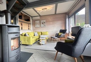 Natur pur mit Seeblick - Ferienhaus Helly von Mein-Seepark mit eigener Sauna