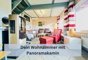 Urlaub mit Seeblick, Kamin und Sauna - Ferienhaus Felix von Mein-Seepark