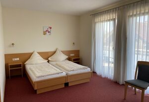 Pension Zum Bahnhof – Doppelzimmer, Dusche, WC