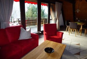 Ferienhaus "Rehberg" – Ferienhaus, Dusche, WC, 2 Schlafräume