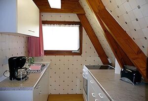 Finnhütte mit Terrasse