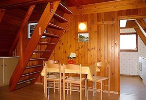 Finnhütte mit Terrasse