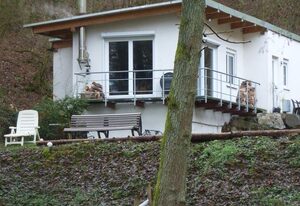 Waldhaus am Teich – Ferienhaus, Dusche, WC, 1 Schlafraum