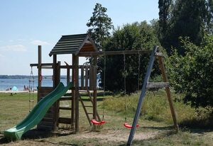 Feriendorf Silz im Kiefernwald mit eigenem Strandzugang – Bungalow C 1
