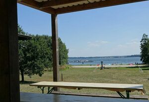 Feriendorf Silz im Kiefernwald mit eigenem Strandzugang – Bungalow C 1