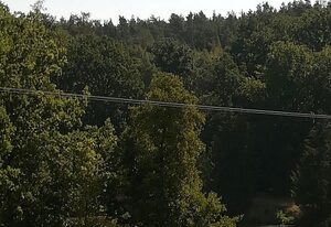 Ferienwohnung am Waldrand – Ferienwohnung am Waldrand (140qm) mit Balkon und Garten