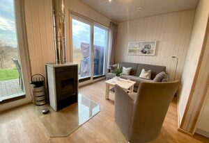 2 Zi Ferienhaus Skipper Hus, Infrarotsauna, Strandnähe