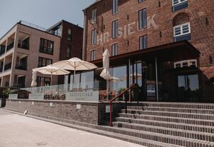 Südspeicher in Kappeln an der Schlei – Einzelzimmer mit Landblick