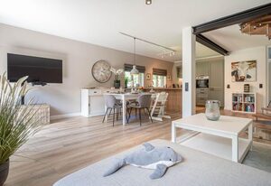 Reetdach-Landhaus Mini Haubarg – Mini-Haubarg