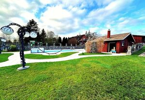 Ferienhaus MILA - mit Pool, Sauna, Whirlwanne, 5000qm Privatgelände und Bolzplatz – Ferienhaus MILA mit Pool, Sauna, Kamin, Privatgelände, Ostsee nur 30 Autominuten