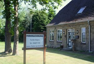 Detjens: FeWo in ruhiger Lage mit Terrasse und Garten – Ferienwohnung Detjens