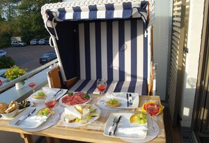 Designerwohnung Abendsonne