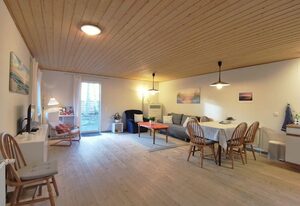 Eggert: Gemütliches Holzhaus mit skandinavischem Flair – Ferienhaus Eggert