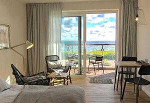Ostsee-Strandhaus-Holnis – Strandhaus - Familiensuite Seestern mit Terrasse