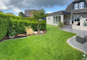 Ferienhaus Uggelharde mit großer Terrasse