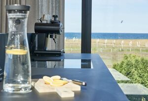 Falshöft 13 – Ferienhaus (Reihenhaus) nur 200 Meter vom Strand entfernt + Meerblick!