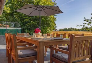 Ferienhaus Hummerkoje an der Ostsee auf Gut Oehe