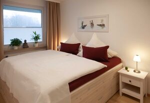 Ferienwohnung Strandgut inklusive Strandkorb an der Förde