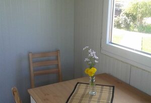 Tiny House 1 mit Terrasse, sehr ruhig in Kollmar – Luxus Chalet mit Terrasse
