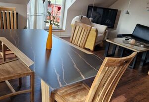 Luxus FeWo mit Dachterrasse für 5 Pers. Top Lage in Kollmar