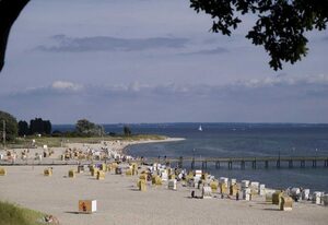 Refugium Strandallee – App., 91 m², 2 - 4 Personen, Loggia, Ostseeblick