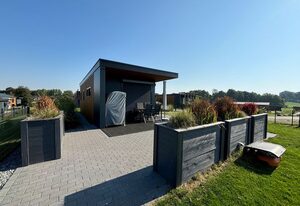 Chalet Black Pearl Ostsee nah Lübecker Bucht / Hund / Zaun / umzäunt