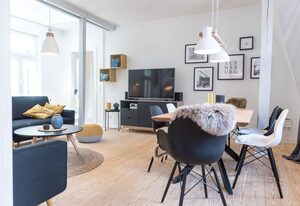 Wohnen im Burghof – fewo1846 - flensBURG / zentral gelegene elegante Maisonette-Wohnung im 4. OG