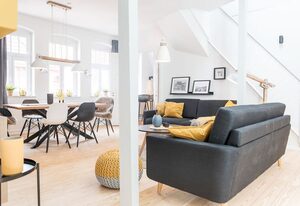 Wohnen im Burghof – fewo1846 - flensBURG / zentral gelegene elegante Maisonette-Wohnung im 4. OG