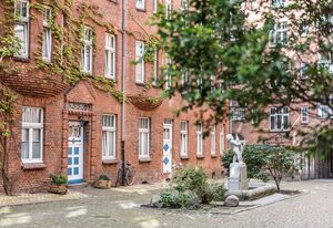 Wohnen im Burghof – fewo1846 - flensBURG / zentral gelegene elegante Maisonette-Wohnung im 4. OG