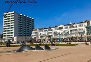 Ostseeblick-Perle,  Prinz Hamlet – Ostseeblick-Perle 1, 10. Stock, Panoramablick, Pool