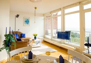 Strandallee 21 – 1a-Meerblick-Ferienwohnung für zwei Personen in Pelzerhaken an der Ostsee