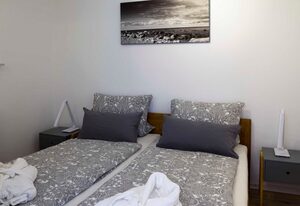 Apartment Ankerplatz 57, Haus Wiesbaden – App. 57, 3. Stock, 50m², 2 Pers., Loggia