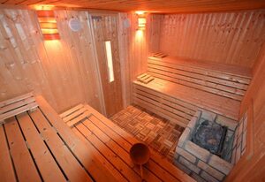 Haus Timpenbarg – Familienfreundliches Ferienhaus in Pelzerhaken mit Garten, großzügigem Wohnbereich, separatem Kaminzimmer und Sauna