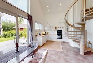 Strandpark Lensterstrand Grömitz – Neu gebautes Ferienhaus mit Sauna und Kamin nur 250 m vom Sandstrand
