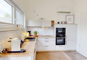 Strandpark Lensterstrand Grömitz – Neu gebautes Ferienhaus mit Sauna und Kamin nur 250 m vom Sandstrand