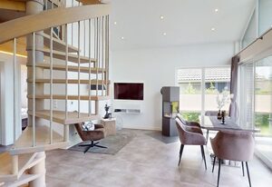 Strandpark Lensterstrand Grömitz – Neu gebautes Ferienhaus mit Sauna und Kamin nur 250 m vom Sandstrand