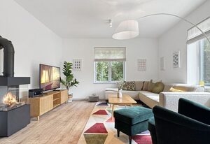 Haus Hygge -  mit Sauna und Kamin 1700 – Haus Hygge Am Kurpark mit Sauna und Dachterrasse