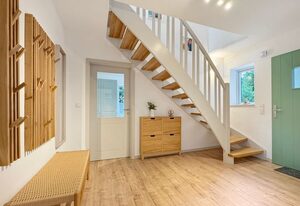 Haus Hygge -  mit Sauna und Kamin 1700 – Haus Hygge Am Kurpark mit Sauna und Dachterrasse