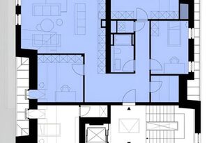 LÜW Boarding House – Premium Penthouse LÜW "Weite": Raum für Erholung, Gedanken und Ostseeluft