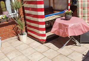Apartment mit Terrasse am Südstrand